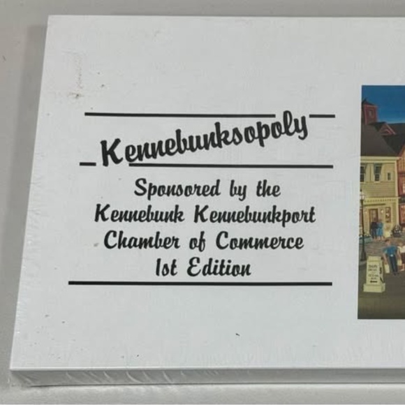 Kennebunk Maine Kennebunksopoly Board Game Kennebunk Chamber of Commerce 1st Ed - Picture 2 of 9